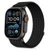 Tech-Protect Nylon Sport rihm Apple Watch 44/45/46/49 mm jaoks, must