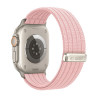 Tech-Protect Nylon Sport rihm Apple Watch 44/45/46/49 mm jaoks, heleroosa