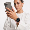 Tech-Protect Nylon Sport rihm Apple Watch 44/45/46/49 mm jaoks, heleroosa