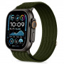 Tech-Protect Nylon Sport rihm Apple Watch 44/45/46/49 mm jaoks, tumeroheline