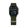 Tech-Protect Nylon Sport rihm Apple Watch 44/45/46/49 mm jaoks, tumeroheline