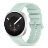 Tech-Protect Silicone Evo rihm Samsung Galaxy Watch 8 / 9 / Classic 40 / 44 / 46 mm kellale, piparmündikreemivärvi