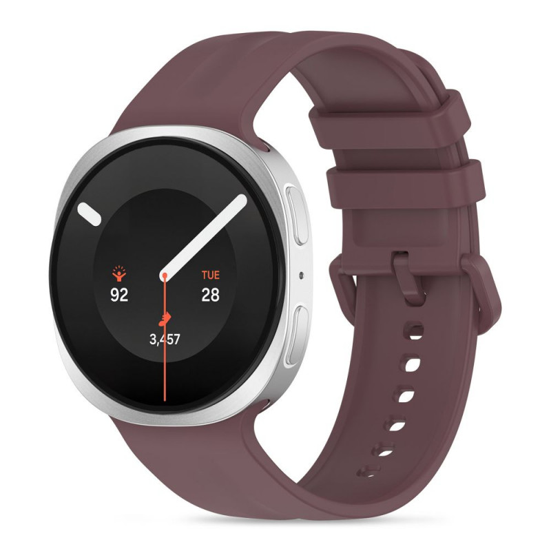 Tech-Protect Silicone Evo rihm Samsung Galaxy Watch 8 / 9 / Classic 40 / 44 / 46 mm kellale, samettine ploom