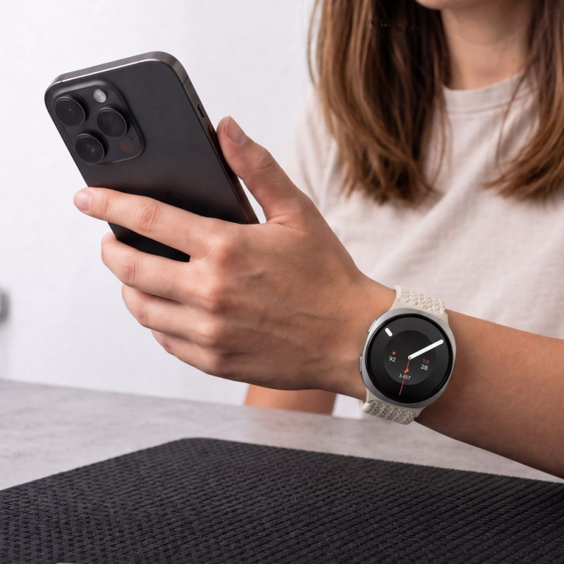 Tech-Protect NylonMag rihm Samsung Galaxy Watch 8 / 9 / Classic 40 / 44 / 46 mm kellale, Starlight