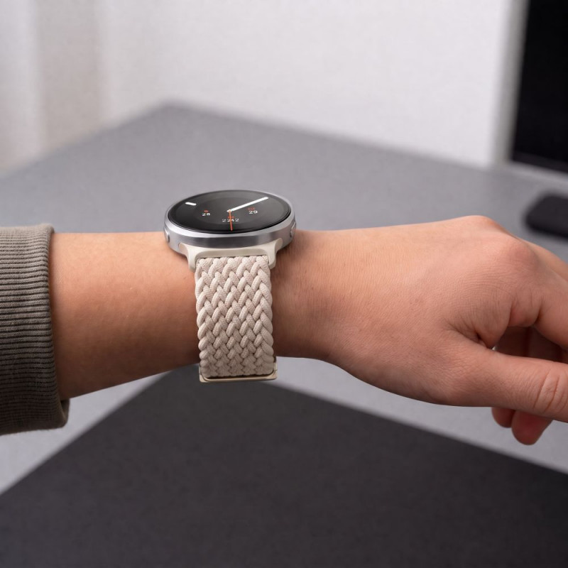 Tech-Protect NylonMag rihm Samsung Galaxy Watch 8 / 9 / Classic 40 / 44 / 46 mm kellale, Starlight