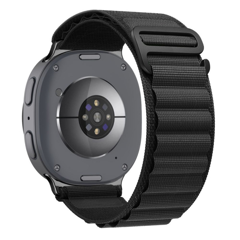 Tech-Protect Nylon Pro rihm Samsung Galaxy Watch 8 / 9 / Classic 40 / 44 / 46 mm kellale, must