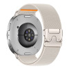 Tech-Protect Nylon Clasp kellarihm, sobib mudelile Samsung Galaxy Watch 8 / 9 / Classic 40 / 44 / 46 mm, Starlight