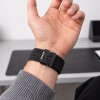 Tech-Protect Nylon Clasp kellarihm, sobib mudelile Samsung Galaxy Watch Ultra 1 / 2 2024-2026 47 mm, must