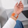 Tech-Protect Nylon Clasp kellarihm, sobib mudelile Samsung Galaxy Watch Ultra 1 / 2 2024-2026 47 mm, oranž