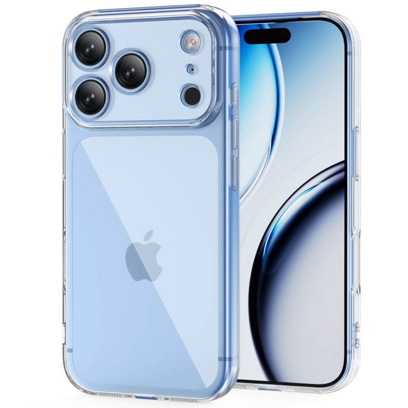 Tech-Protect FlexAir + Glass ümbris karastatud klaasiga (2 tk) telefonile Apple iPhone 17 Pro / 18 Pro, läbipaistev