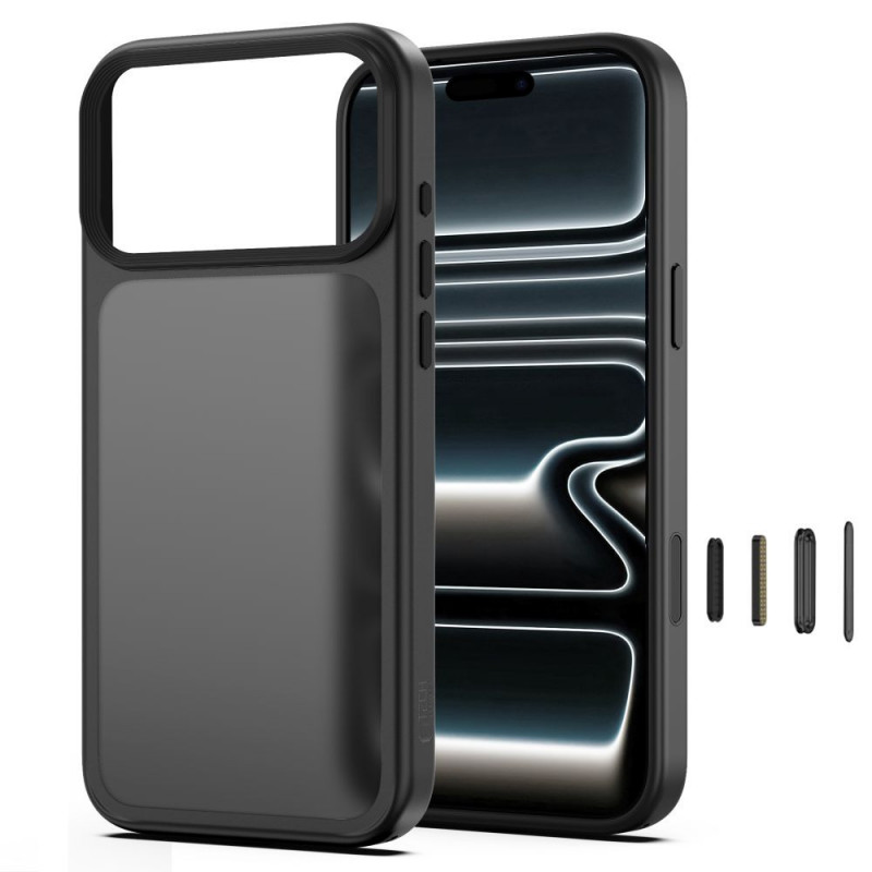 Tech-Protect Magmat CC ümbris telefonile Apple iPhone 17 Pro / 18 Pro, matt must