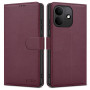 Tech-Protect Wallet ümbris Xiaomi Redmi Note 17 Pro 5G, bordoopunane
