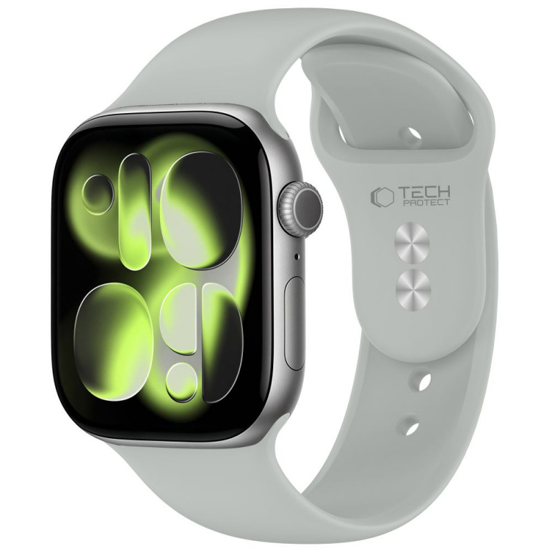 Tech-Protect Silicone rihm Apple Watch 8/9/10/11/12/SE 40/41/42 mm, hall