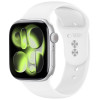 Tech-Protect Silicone rihm Apple Watch 8/9/10/11/12/SE 40/41/42 mm, valge