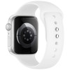 Tech-Protect Silicone rihm Apple Watch 8/9/10/11/12/SE 40/41/42 mm, valge