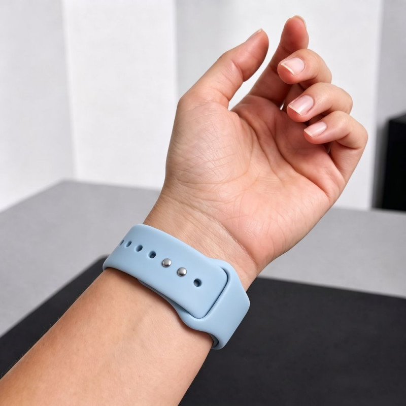 Tech-Protect Silicone rihm Apple Watch 8/9/10/11/12/SE 40/41/42 mm, sinine