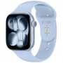 Tech-Protect Silicone rihm Apple Watch 8/9/10/11/12/SE 40/41/42 mm, helesinine