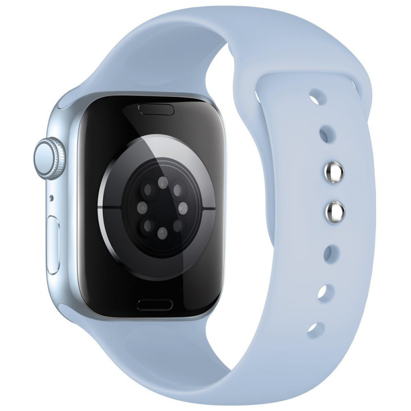 Tech-Protect Silicone rihm Apple Watch 8/9/10/11/12/SE 40/41/42 mm, helesinine