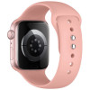Tech-Protect Silicone rihm Apple Watch 8/9/10/11/12/SE/Ultra 44/45/46/49 mm, tolmune roos