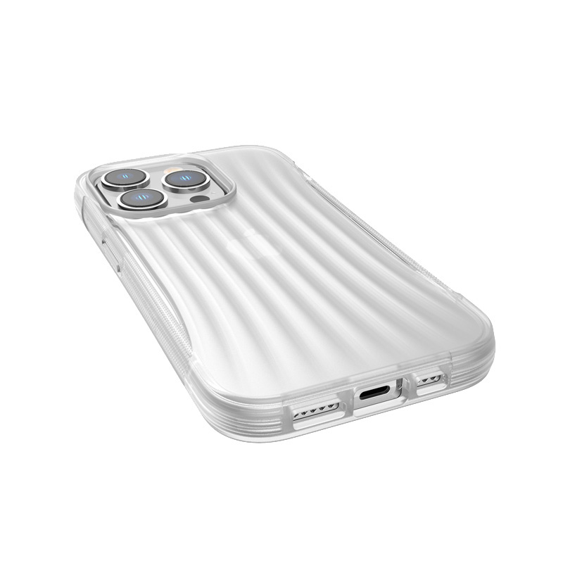 X-Doria Raptic Clutch ümbris Apple iPhone 14 Pro jaoks, läbipaistev