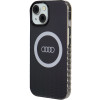 Audi IML Big Logo MagSafe ümbris iPhone 15 / 14 / 13, must (AUDI000075)