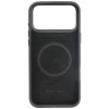 Audi R8 Genuine Leather MagSafe ehtnahast ümbris iPhone 18 Pro Max / 17 Pro Max, must ja punane (AUDI000240)