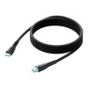 Joyroom Starry Series SA32-CC3 USB-C - USB-C kaabel, 60 W, 480 Mbps, 1 m, must