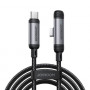 Joyroom EnjoyX Series S-A56 90° USB-C - USB-C kaabel, 60 W, 480 Mbps, 1,2 m, must
