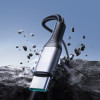 Joyroom Flash Series S-A28 USB-C - USB-C kaabel, 60 W, 480 Mbps, 1 m, must