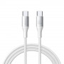 Joyroom Flash Series S-A28 USB-C - USB-C kaabel, 60 W, 480 Mbps, 1 m, valge