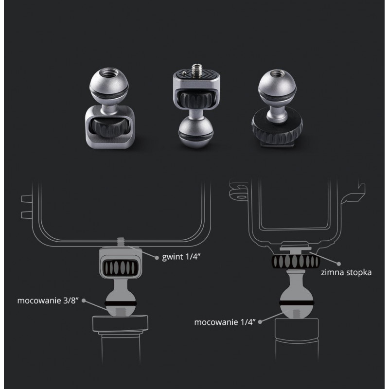 PGYTECH P-CG-009 Magic Arm kaameratele / gimbalitele