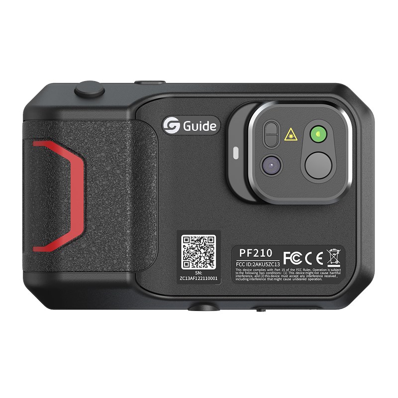 Guide Sensmart PF210 termokaamera, 256 x 192 pikslit, must