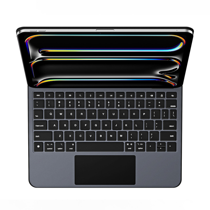 Dux Ducis MK seeria klaviatuuriga ümbris iPad Pro 11″ (2024) jaoks, must