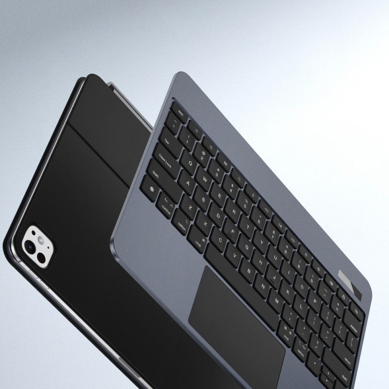 Dux Ducis MK seeria klaviatuuriga ümbris iPad Pro 11″ (2024) jaoks, must