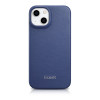 iCarer CE Premium Leather Folio Case magnetiga avatav ümbris iPhone 14 Plus jaoks, MagSafe, sinine (WMI14220715-BU)