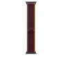 Apple Trail Loop nutikella rihm 49 mm, burgundiapunane, M/L, musta titaani viimistlus, MKA94ZM/A