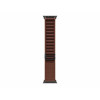 Apple Alpine Loop nutikella rihm 49 mm, burgundiapunane, suur suurus, musta titaani viimistlus, MKF24ZM/A