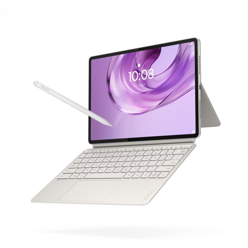 Lenovo Yoga Tab Gen 2 11 (TB711FU) tahvelarvuti, 11,1 tolli, 3840 x 2560 LTPS, 144 Hz, 12 GB RAM, 256 GB, Wi-Fi 7, beež, pliiatsi ja klaviatuuriga, ZAJ00024PL