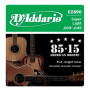 Daddario D'Addario EZ890 akustilise kitarri keeled, 09-45