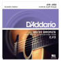 Daddario D'Addario EJ13 akustilise kitarri keeled, 11-52