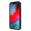BMW BMHCP12LRSWPK Perforate nahkne kõva ümbris mudelile Apple iPhone 12 Pro Max, must