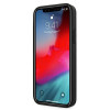 BMW BMHCP12SRSPPK Curve Perforate nahkne kõva ümbris mudelile Apple iPhone 12 mini, must