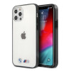 BMW BMHCP12LMBTOK Sandblast kõva ümbris Apple iPhone 12 Pro Max jaoks, läbipaistev