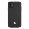 BMW BMHCN61RSWPK Leather Perforate kõva ümbris Apple iPhone 11 jaoks, must