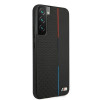 BMW BMHCS22MTRTBK kõva ümbris Samsung Galaxy S22+ jaoks, M Collection Triangles, must