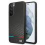 BMW BMHCS22MPUCARTCBK kõva ümbris Samsung Galaxy S22+ jaoks, M Collection Triangles, must