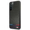 BMW BMHCS22MPUCARTCBK kõva ümbris Samsung Galaxy S22+ jaoks, M Collection Triangles, must