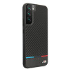 BMW BMHCS22MPUCARTCBK kõva ümbris Samsung Galaxy S22+ jaoks, M Collection Triangles, must