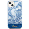 Guess GUHCP14MHGPLHB kõva ümbris Apple iPhone 14 Plus / 15 Plus jaoks, Porcelain Collection, sinine