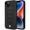 BMW BMHCP14S22RPSK ümbris iPhone 14, must, Leather Seats Pattern